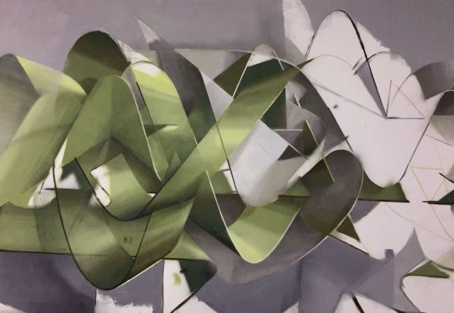 Dado wildstyle at Minarelli's Garage in Cortina D'Ampezzo, work in progress detail